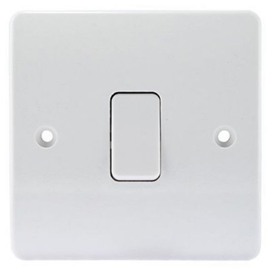 Picture of 10A 1 Gang 2 Way Single Pole Switch
