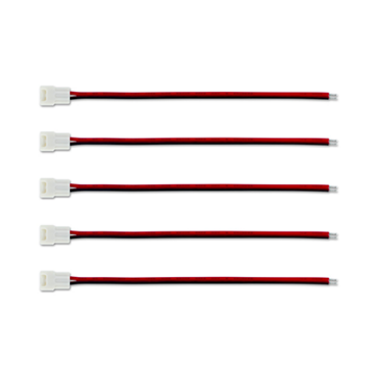 Picture of Pack of 5 - Connector to 150mm Wire for IP20/IP33 LED Strip